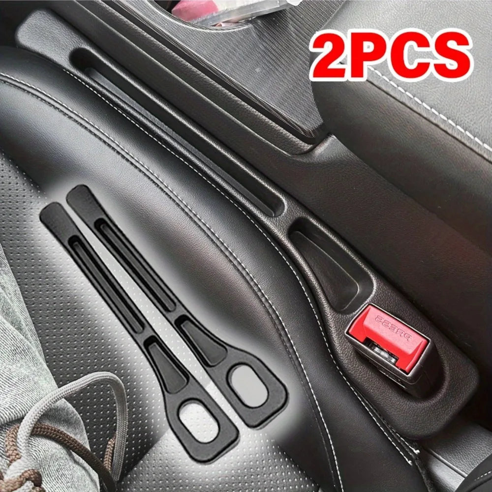 Car Seat Gap Filler Organizer, 2-Pack | Waterproof Console Side Filler