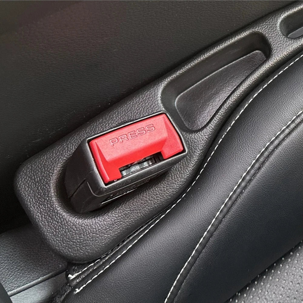 Car Seat Gap Filler Organizer, 2-Pack | Waterproof Console Side Filler